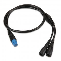 Garmin 4-pin Transducer to 8-pin Sounder Adapter Cable