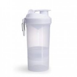 Smartshake Shaker πολλαπλών χρήσεων Original 2GO 600ml Pure White