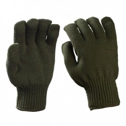 Γάντια πλεκτά στρατιωτικά (πετσετέ) λαδι