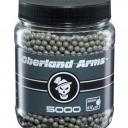 Βλήματα Airsoft BBs 6mm 0.12gr Oberland Arms Black Label - 5000