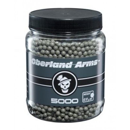 Βλήματα Airsoft BBs 6mm 0.12gr Oberland Arms Black Label - 5000
