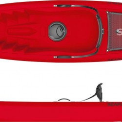 Seaflo SF-1003 SF1003.032C Πλαστικό Kayak Θαλάσσης 1 Ατόμου Κόκκινο