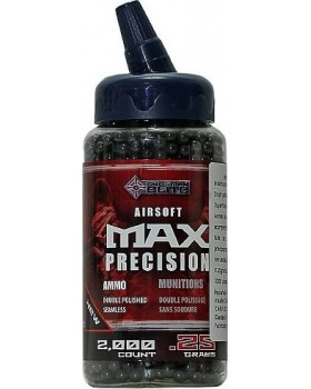 Βλήματα Airsoft Crosman Max Precision Black 0,25g 6mm 2000tmx 1000710