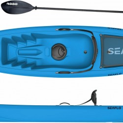 Seaflo SF-1003 Πλαστικό Kayak Θαλάσσης 1 Ατόμου Μπλε