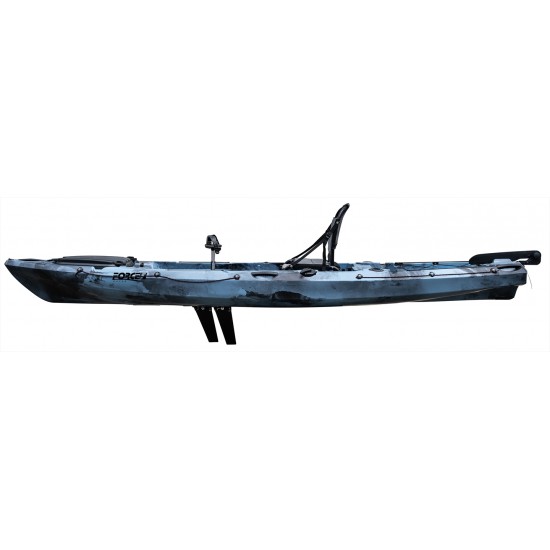 Prof. Fishing Kayak – Επαγ.Kαγιάκ Ψαρέματος Ποδηλατικό KICK-UP FINS FORCE Tarpon 12.5