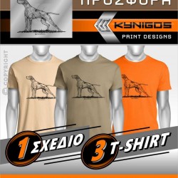 T-Shirts ΠΟΙΝΤΕΡ 3 PACK