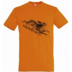 Μπλουζάκι 100% βαμβακερό orange ΛΑΓΟΣ