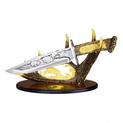 ALBAINOX TOLE10 Ornament knife with stand