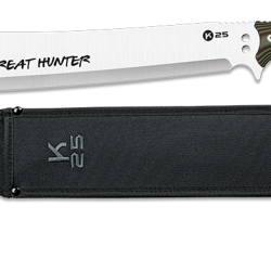 ΜΑΧΑΙΡΙ K25 Great Hunter G10 machete.Green-black, 37,00cm, 32685