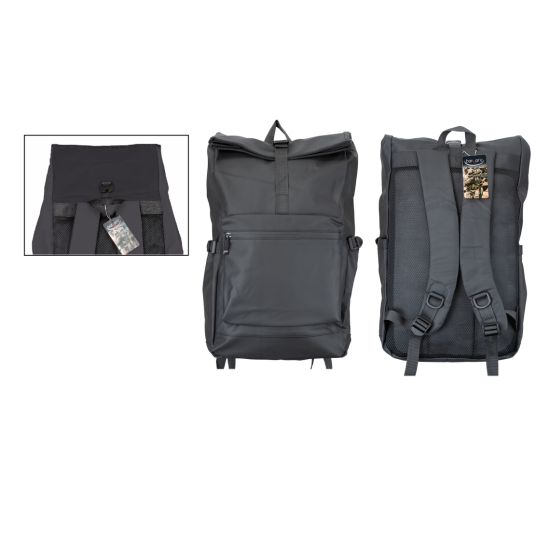 Σακίδιο πλάτης Barbaric black folding rucksack