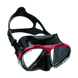 Cressi Matrix Silicone Mask Black/Frame Red – Μάσκα