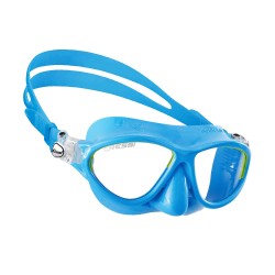 Cressi Moon Kid Silicone Mask Light Blue/Frame Lime – Μάσκα