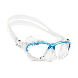 Cressi Moon Kid Silicone Mask Clear/Frame Blue – Μάσκα
