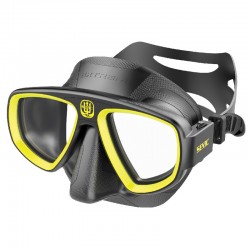 Seac Μάσκα Θαλάσσης Σιλικόνης Extreme 50 Μαύρο/Κίτρινο