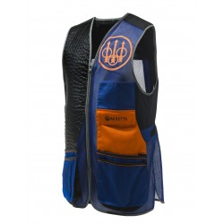 Beretta Sporting EVO Vest 05C6 Blue Total Eclipse, Black & Orange