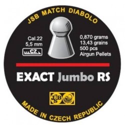 JSB EXACT JUMBO RS 5.52mm / 500 (13,43 grains)
