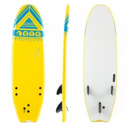 Σανίδα surf Soft-board 6ft Κίτρινη SCK