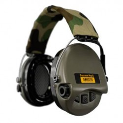 SORDIN EAR MUFFS Supreme Pro X LED CAMO Textile (75302-X-07-S)