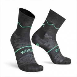 Κάλτσες WORIK Thin Black (Pack: 2 Ζεύγη)