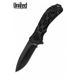 UNITED CUTLERY RAMPAGE ASSISTED OPEN FOLDER,BLACK HANDLE (UC2726B)