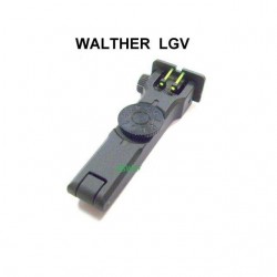 WALTHER LGV FIBEROPTIC REAR SIGHT (FROM 2012)