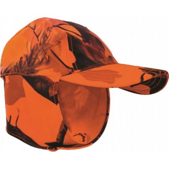 ΑΕΤΟΣ Καπέλο Αδιάβροχο Αετός πορτοκαλί Κ20