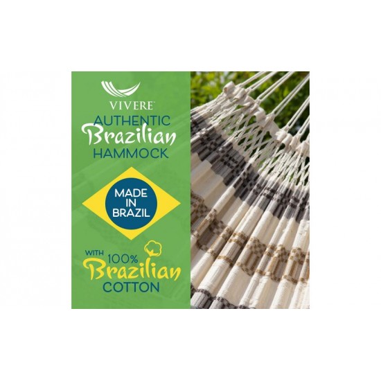 Βραζιλιάνικη Αιώρα Υφασμάτινη Διπλή Do Brazil Fortaleza Double
