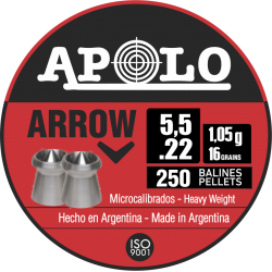 ΒΛΗΜΑΤΑ APOLO ARROW 5,5mm / 250