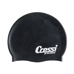 CRESSI Silicone Cap Adult Black / Σκουφάκι σιλικόνης για κολύμβηση