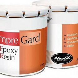 Διάφανη Εποξική Ρητίνη NAUTIX Impregard, Συσκευασία: 2.5 kg