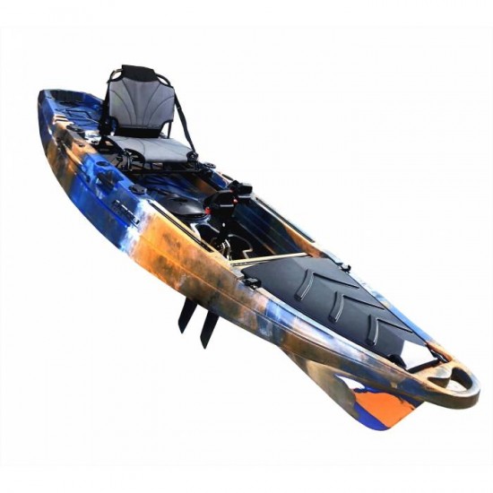 Gobo Professional Fishing Kayak Sit On Ποδηλατικό Kick-Up Fins Dofine VI