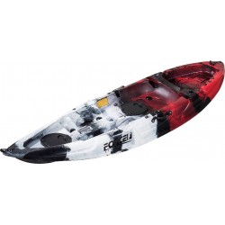 Fishing Kayak FORCE ANDARA SOT Ενός Ατόμου Κόκκινο