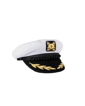 Καπέλο Captain Λευκό  Βαμβακερό