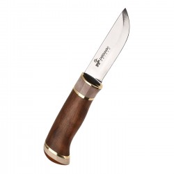 KARESUANDRO Hunting knife Hieno Damasteel RWL34 (KAR-4040-02)