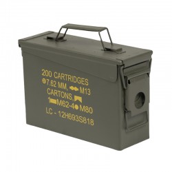 MIL-TEC Μικρό Μεταλλικό Στεγανό Κουτί Αποθήκευσης Πυρομαχικών