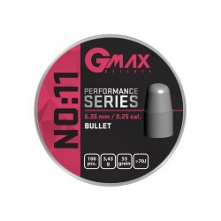 GMAX No11 PS SLUGS BLT .249/100 (53 grains)