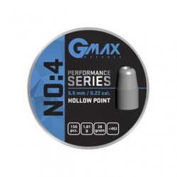 GMAX No4 PS SLUGS HP .216/150 (28 grains)