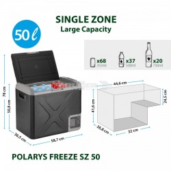 Ψυγείο Brunner Polarys Freeze SZ 50 12/24/240 Volt