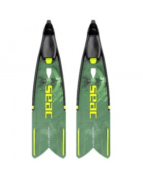 SEAC Booster Spearfishing Fins GREEN
