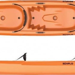 Seaflo SF-2003 SF2003.021C Πλαστικό Kayak Θαλάσσης 2 Ατόμων