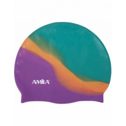 Σκουφάκι Κολύμβησης AMILA Multicolor POV