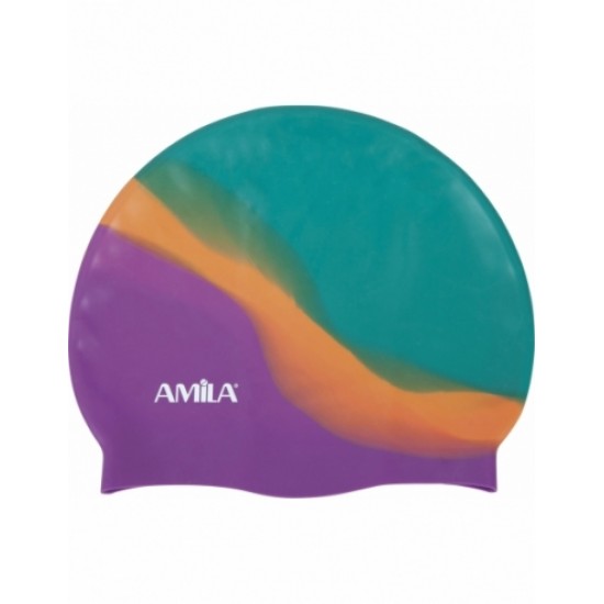 Σκουφάκι Κολύμβησης AMILA Multicolor POV