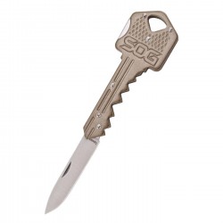 SOG Key Knife, Brass (KEY102-CP)
