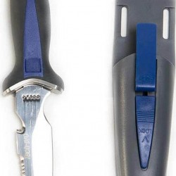 Tech Pro Κ3 Μαχαίρι Κατάδυσης Γκρι-Μπλε με Λεπίδα 12cm