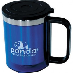 Panda-Κύπελλο Ανοξείδωτο 240ml Με Καπάκι