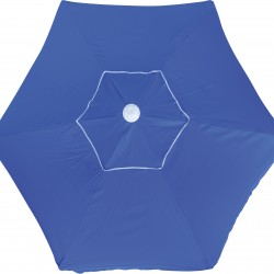 Ομπρέλα Παραλίας 2m 6 Ακτίνες Μπλε