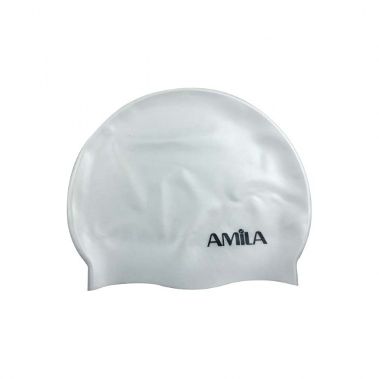 Σκουφάκι Κολύμβησης Παιδικό AMILA Λευκό