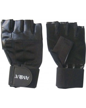 Γάντια Άρσης Βαρών AMILA Nappa Amara Wrist Μαύρο XL