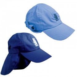 Καπέλο με κάλυμμα, ενηλίκων - μπλε