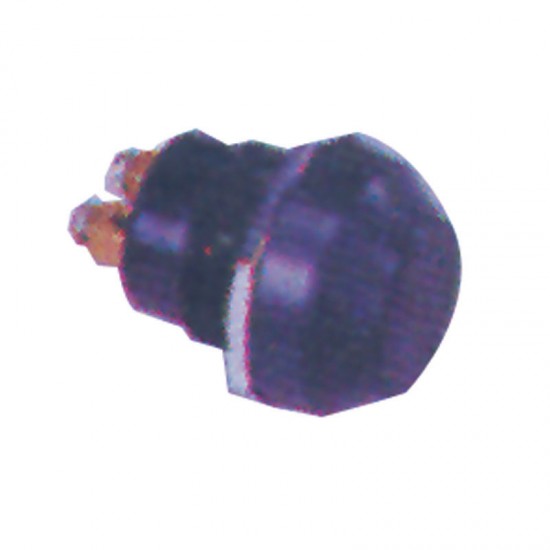 Διακόπτης push button 12V, 10A, με λαστιχένιο καπάκι προστασίας, Διαμ. 22mm